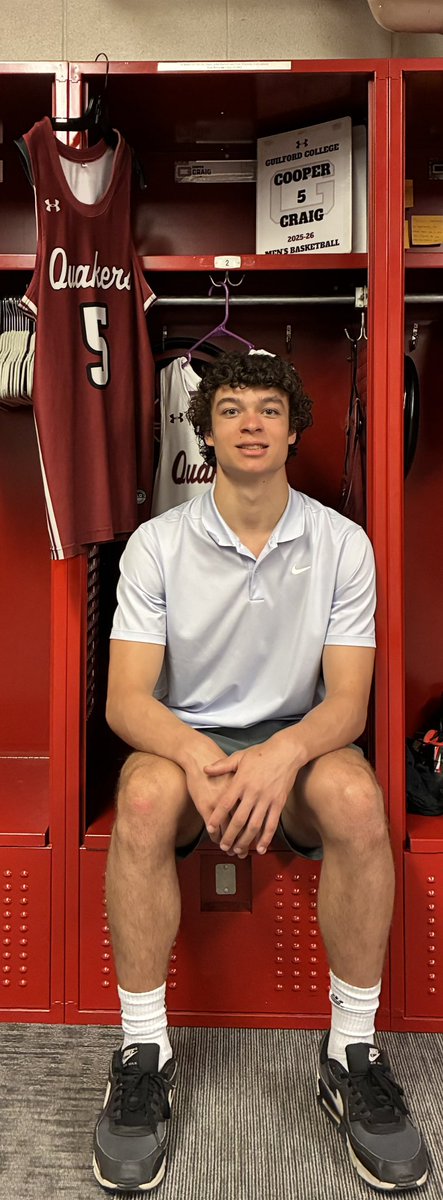 Cooper Craig (@coopcraig4) on Twitter photo I had a great visit at <a href="/GuilfordMBB/">Guilford College Men’s Basketball</a> thanks to <a href="/DeLoof44/">Jesse DeLoof</a> and <a href="/b_bakes32/">Brandon Baker</a> for the hospitality and great conversations. #GoQuakes I had a great visit at <a href="/GuilfordMBB/">Guilford College Men’s Basketball</a> thanks to <a href="/DeLoof44/">Jesse DeLoof</a> and <a href="/b_bakes32/">Brandon Baker</a> for the hospitality and great conversations. #GoQuakes