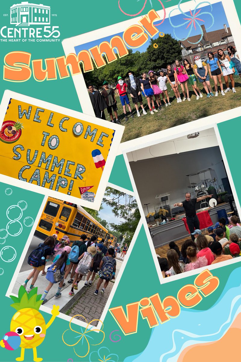 First week of summer camp = success! We kicked it off with a fun-filled field trip and an amazing magic show. Huge thanks to our awesome counsellors and CITs for making it a great start!
#weekonedone #summercampfun #centre55