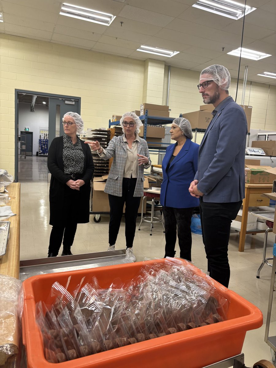 Matthew Rae (@rae_matt) on Twitter photo Minister <a href="/ninatangri/">Nina Tangri</a> and I got the golden ticket to see how the magic is made at <a href="/RheoThompson/">Rhéo Thompson Candies</a> in Stratford.
An informative tour and discussion about how we can work together to support Ontario and Canadian businesses. Minister <a href="/ninatangri/">Nina Tangri</a> and I got the golden ticket to see how the magic is made at <a href="/RheoThompson/">Rhéo Thompson Candies</a> in Stratford.
An informative tour and discussion about how we can work together to support Ontario and Canadian businesses.