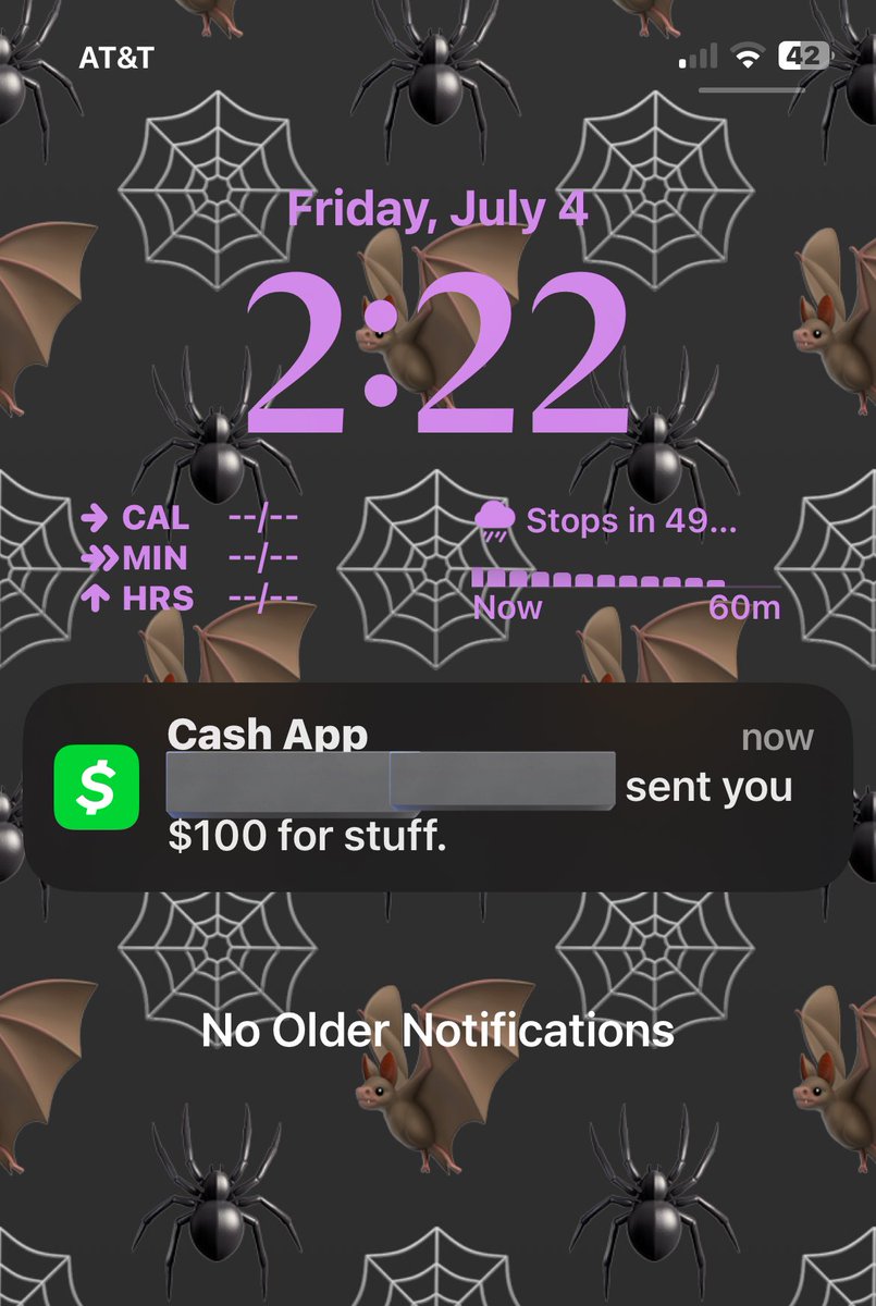 How fitting... 2:22 PM. The universe knew it was the perfect time for you to show your devotion. 
Receiving your payment at such a magical moment tells me you're on the right path. 
You still owe me more. I deserve 222, not just 150 now. 😌
♡
Findom Femdom Findomme Goddess Goth