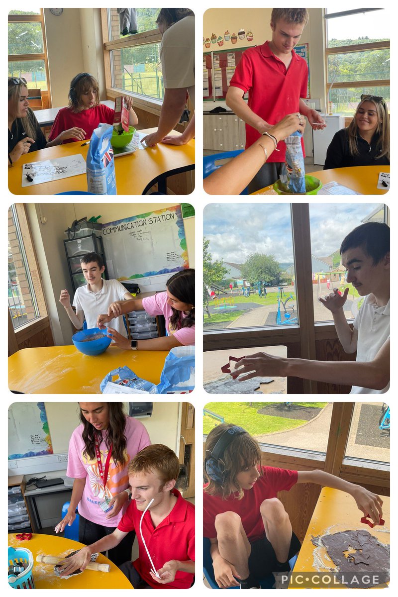 🥣🍫 We ventured out to Lidl, confidently gathered all our ingredients, and came back ready to bake. The result? Delicious chocolate biscuits made with teamwork, independence, and pride. 👨‍🍳👏 #LifeSkills #YHFDosbarthGlas