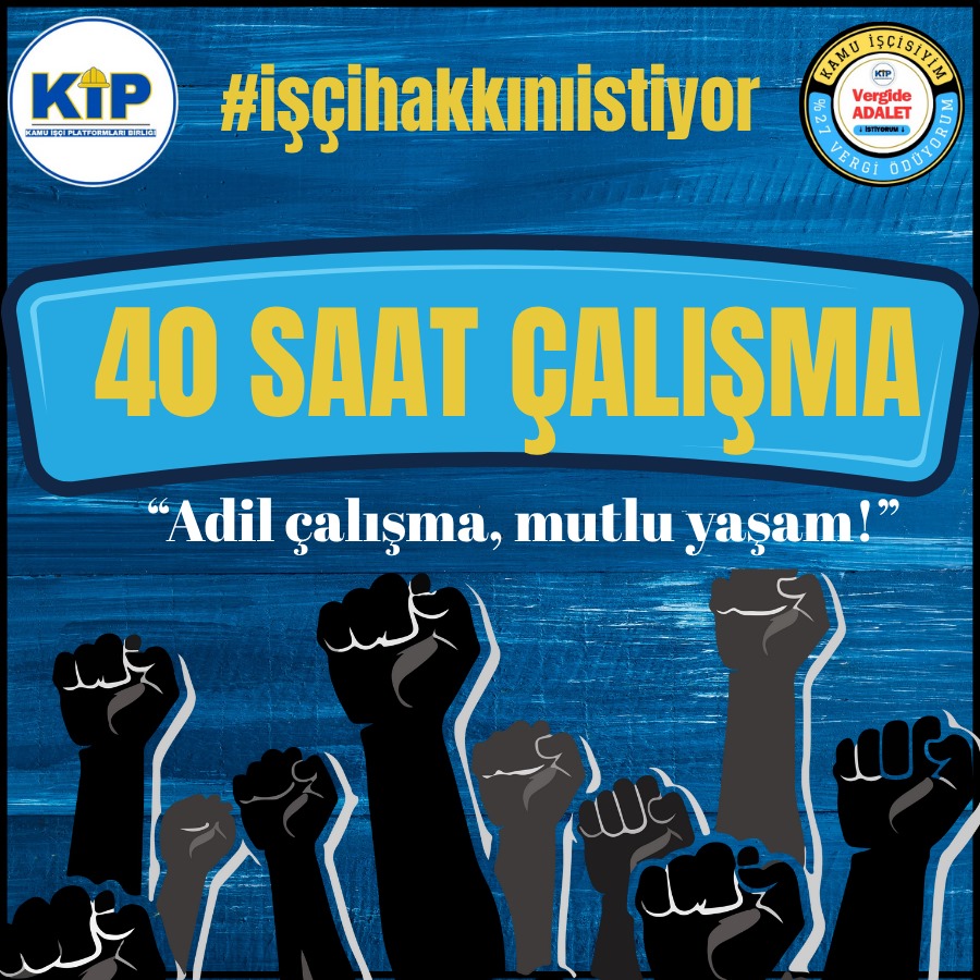 Bir an Önce Kamu Çerçeve Protokolü imzalanmalı Hakkımız Olan Verilmeli..
#iscihakkınıistiyor