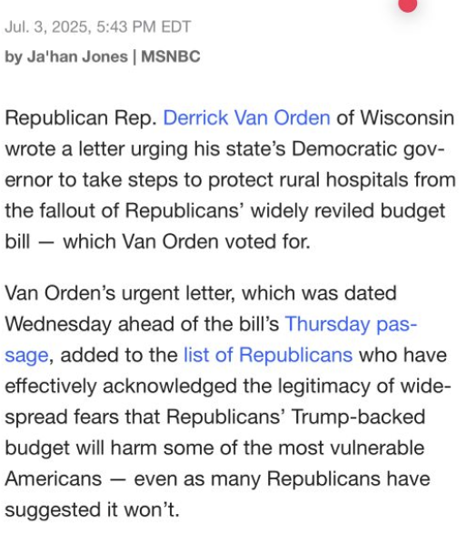 You really can't make this shit up. Republicans are arsonists who shamelessly call the fire department to put out the flames.