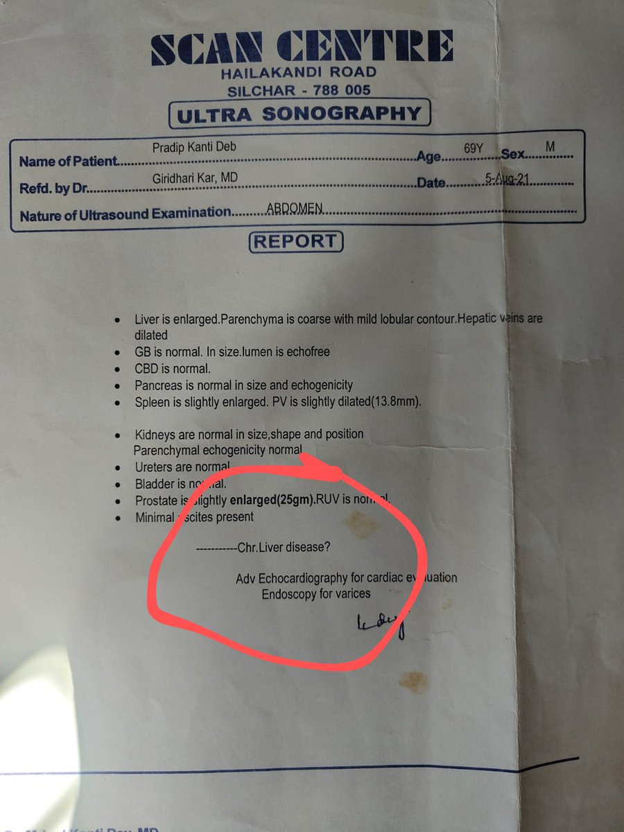 mangomanviews's tweet image. #healthinsurancescam #starheathscam replies from @StarHealthIns after claim intimation. One of them asked for CLD related docs . We submitted all of the docs we had.  From which it can be seen that we dint had prior knowledge of CLD. Even local doctor was not sure. (Part 1)