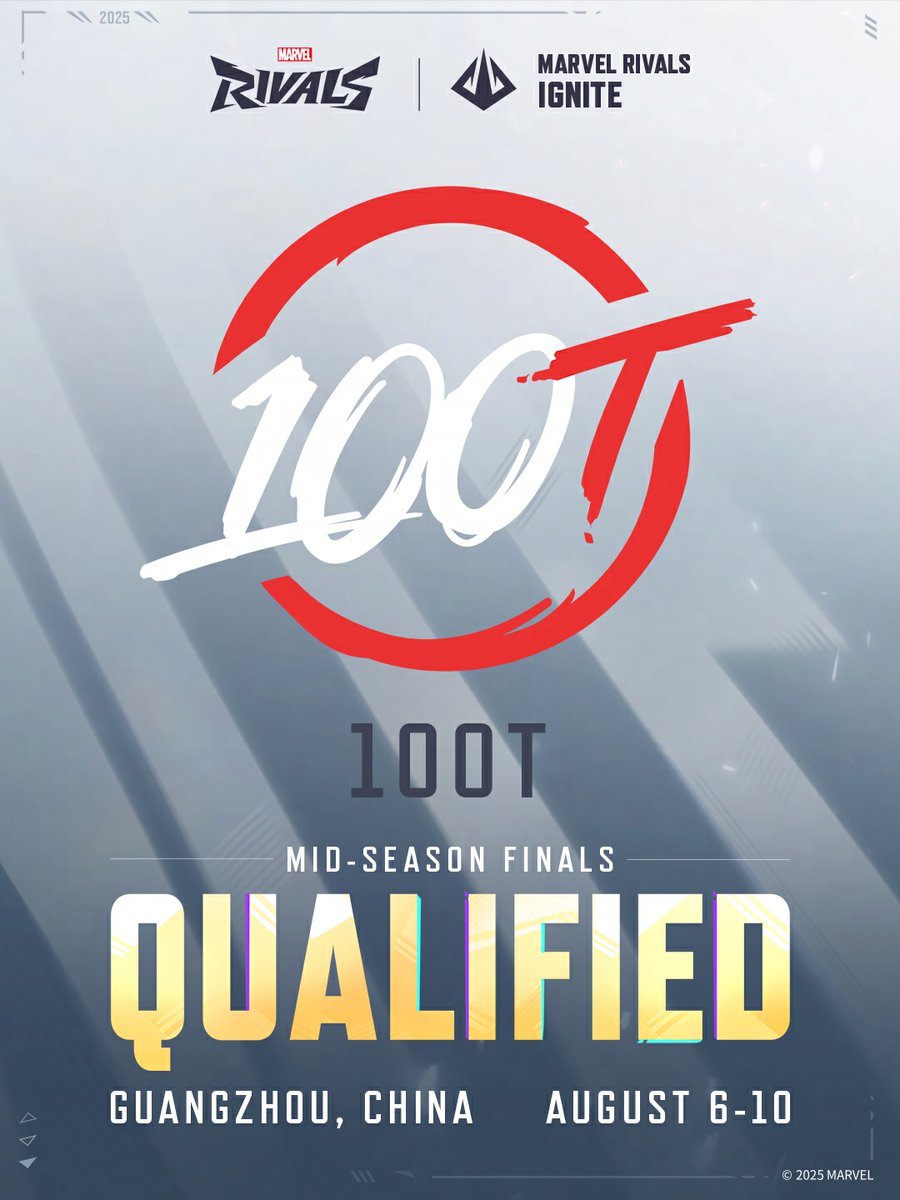 Rivals__Esports's tweet image. 🛡@100T_Esports 100T’s Terra has redefined what it means to be a duel master!
🚀 Experience the thrill as they bring their A-game to the finals
Let’s rally and show them our unwavering support! Together, we can fuel their journey to victory!
🚀 Don’t miss the action! Follow us…