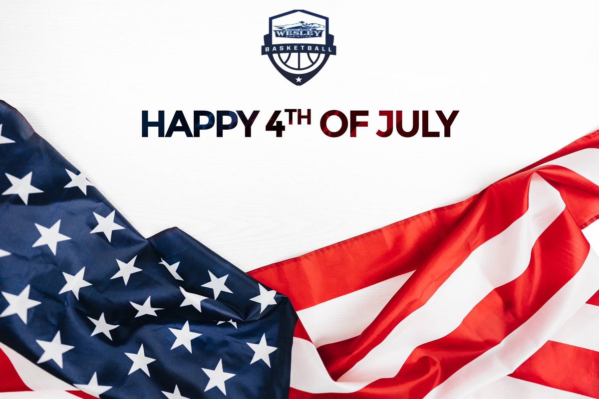 Happy 4th Of July From All Of Us Here With The Wesley Christian Men’s National Basketball Program🇺🇸‼️

#weoverme | #BlueCollarBasketball