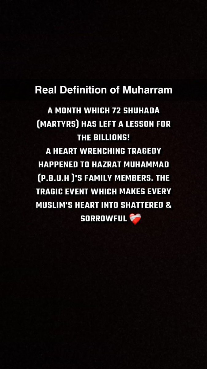 rida_roy39360's tweet photo. "A war of 72 that has left a lesson for Billions"
#MuslimsSacrice
#IslamicUmmah
#StandwithIslam https://t.co/Ao9XitFHvO