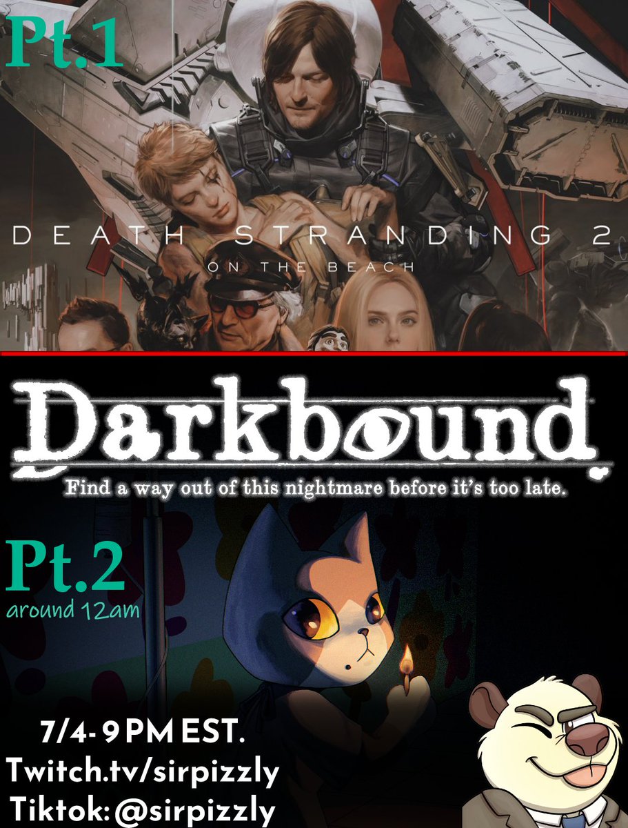 Stream night!

Starting things off a wee bit earlier and checking out an indie demo that I have been really looking forward to trying! Do I hear spooky midnight madness???

See you guys soon and make sure to send plenty of love to the devs <a href="/darkboundgame/">Darkbound</a> (please wishlist too~)