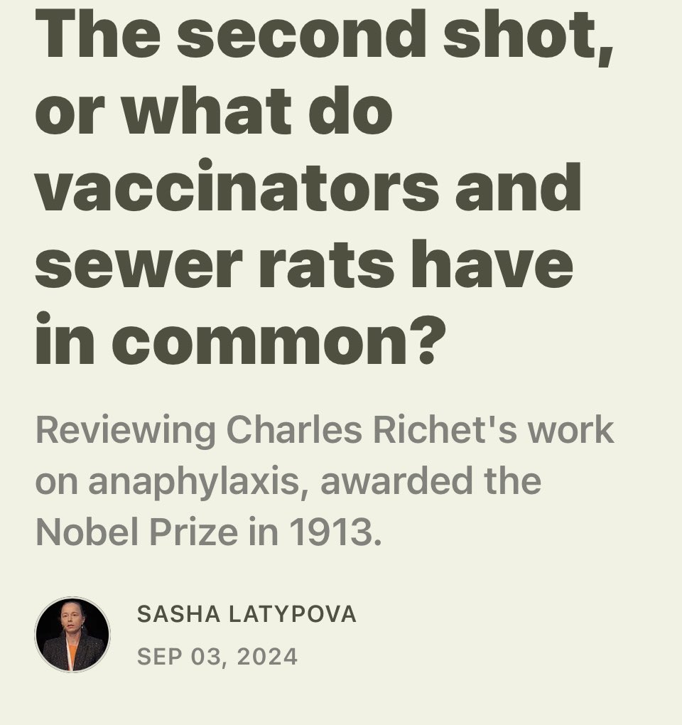Critical to read the post referenced by Oracle Films in this quoted tweet 

This post explains why all “vaccines” are just worthless poisons. 

Furthermore, it shows that anybody familiar with anaphylaxis must conclude “vaccines” can only poison you.