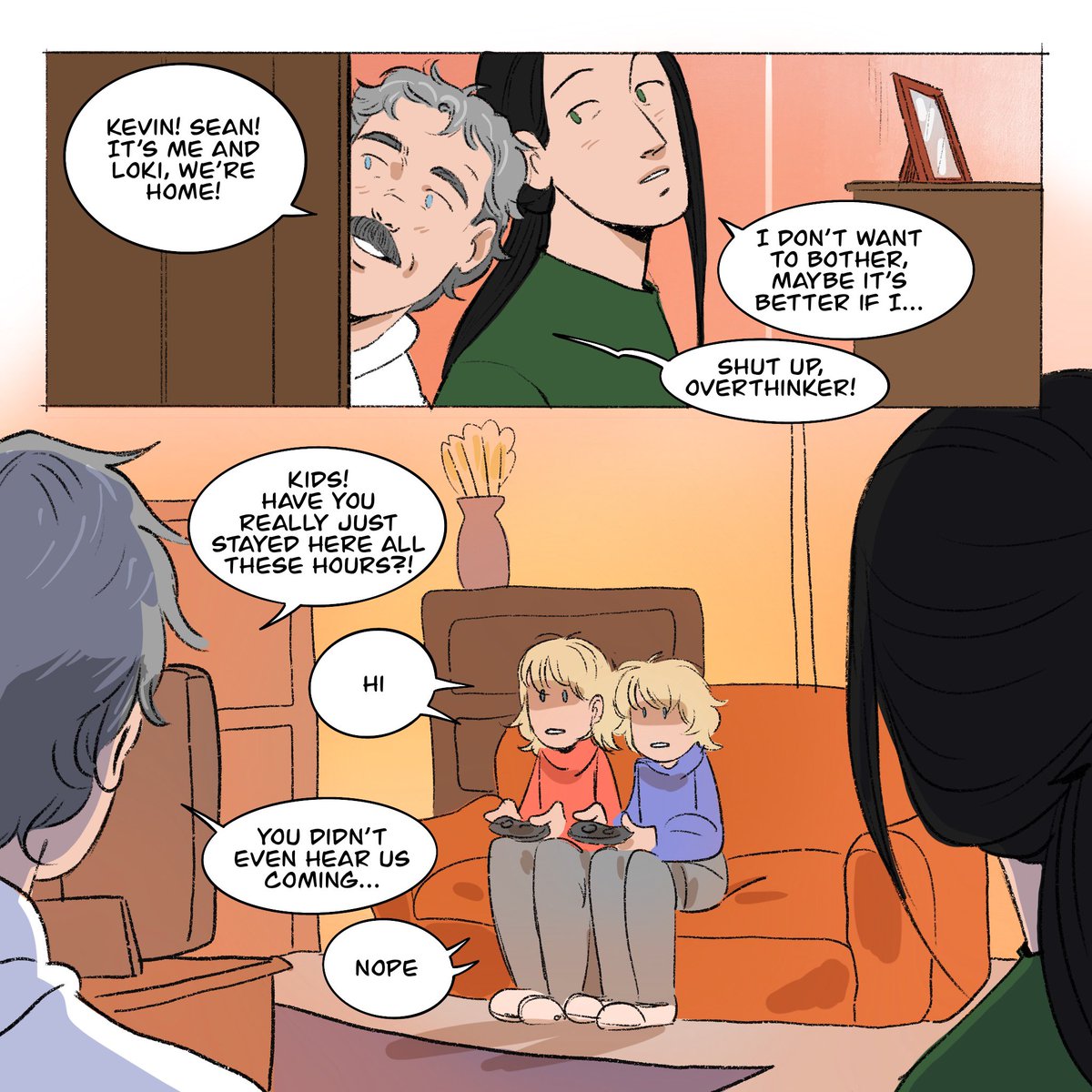 alice_rovai's tweet image. FREYJA 2, part 15 😗🌈
Well. The kids know what’s best.
;)
#Lokius #Freyja