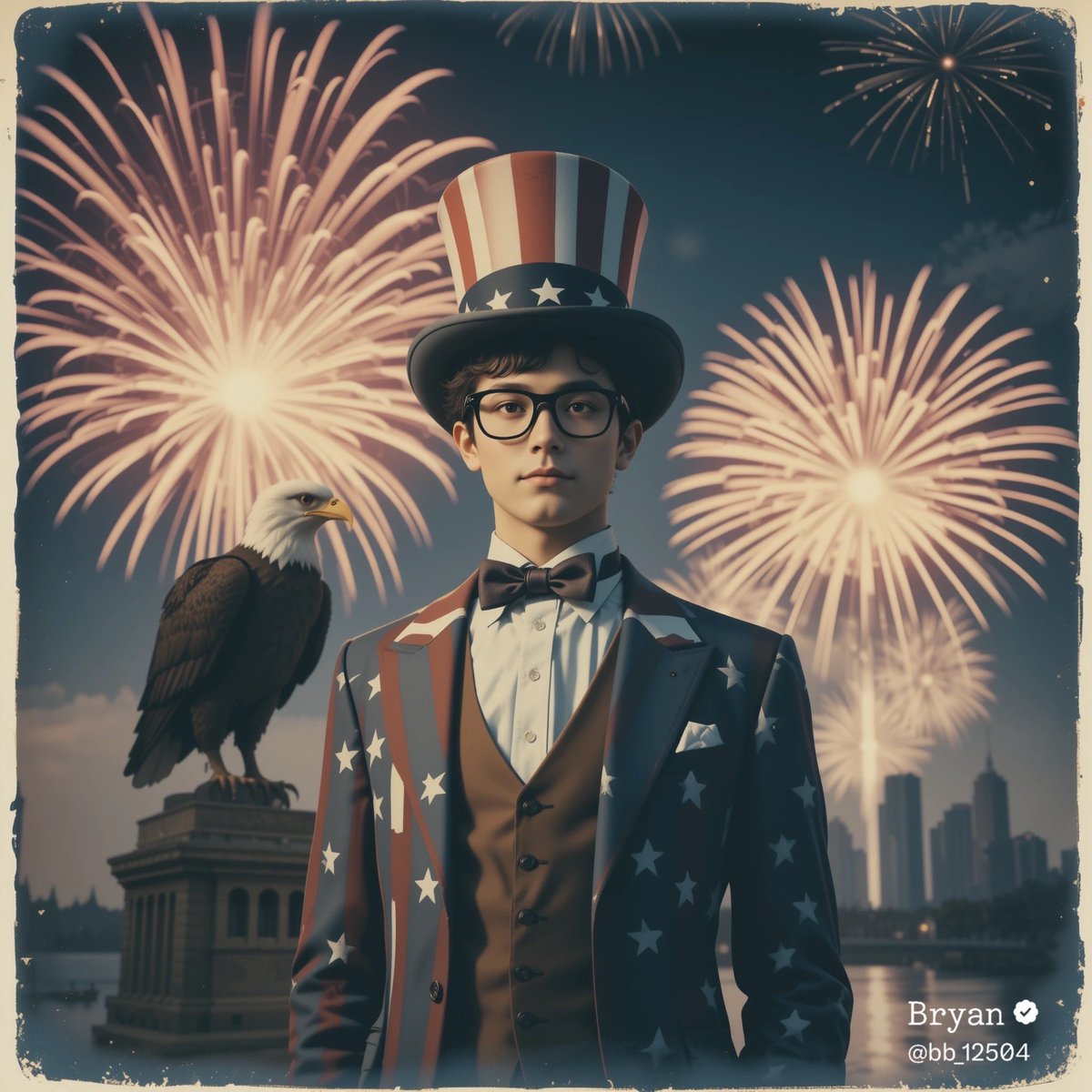 QT Vintage Vibes: Patriotic

Thank you, Cyntia for the inspiration for this one! 🇺🇸🗽🦅