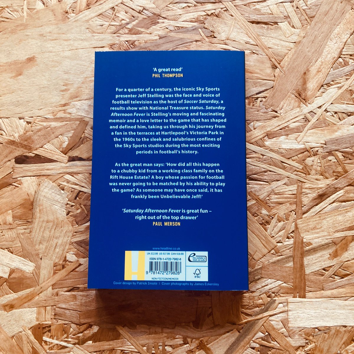 Stanchion - the football bookshop 📚 (@stanchionbooks) on Twitter photo 𝐍𝐄𝐖 | SATURDAY AFTERNOON FEVER by <a href="/JeffStelling/">Jeff Stelling</a>
A profoundly personal, warmly nostalgic and deliciously funny memoir by the legendary sports anchorman, chronicling a life's obsession, underpinned by a deeply rooted love of football and people.
🛒 stanchionbooks.com/products/satur… 𝐍𝐄𝐖 | SATURDAY AFTERNOON FEVER by <a href="/JeffStelling/">Jeff Stelling</a>
A profoundly personal, warmly nostalgic and deliciously funny memoir by the legendary sports anchorman, chronicling a life's obsession, underpinned by a deeply rooted love of football and people.
🛒 stanchionbooks.com/products/satur…