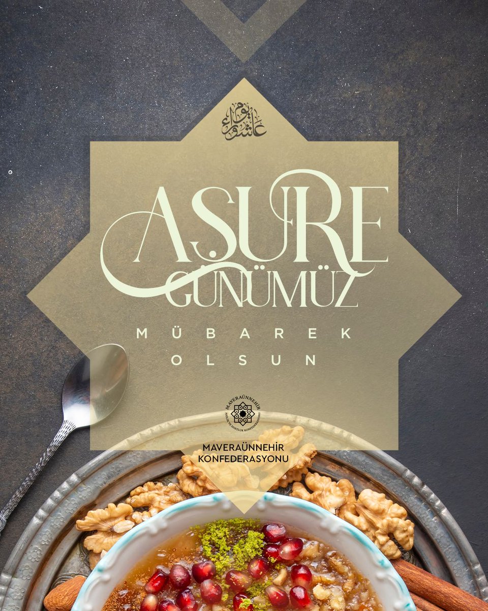 Aşure, sabrın ve duanın birleştiği bir vakittir.
 
Bugün, ümmet olarak yeniden dirilişi, rahmeti ve ilahî yakınlığı hatırlama vaktidir.
 
Rabbimiz, Aşure’nin feyziyle gönüllerimize huzur, yeryüzüne selamet ihsan eylesin.
 
Aşure günümüz mübarek olsun.