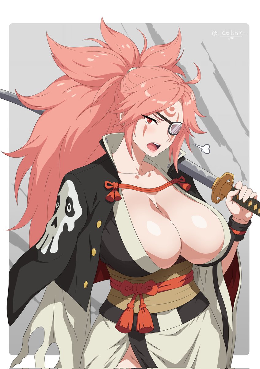 - Baiken • 梅喧 - 

Likes and RTs are super appreciated! ʕ⁠ ⁠ꈍ⁠ᴥ⁠ꈍ⁠ʔ🙏

#Baiken | #GuiltyGearStrive