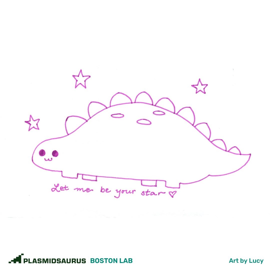 plasmidsaurus's tweet image. Happy 4th of July from Plasmidsaurus! 🦖
Whether you're watching fireworks, mixing up your holidays, or just shining like the star you are, we hope your day is dino-mite. ⭐