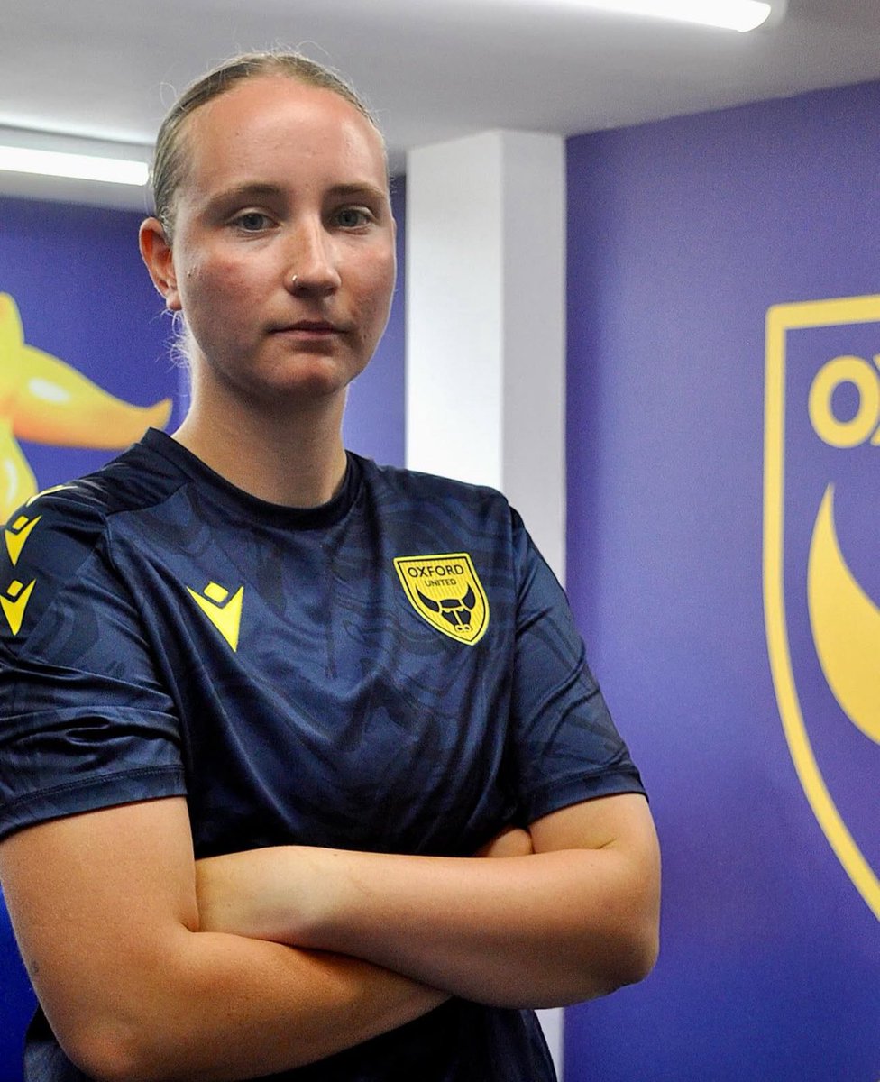 Delighted to have joined <a href="/OfficialOUWFC/">Oxford United Women</a>. Can’t wait for the season to get started 🫡