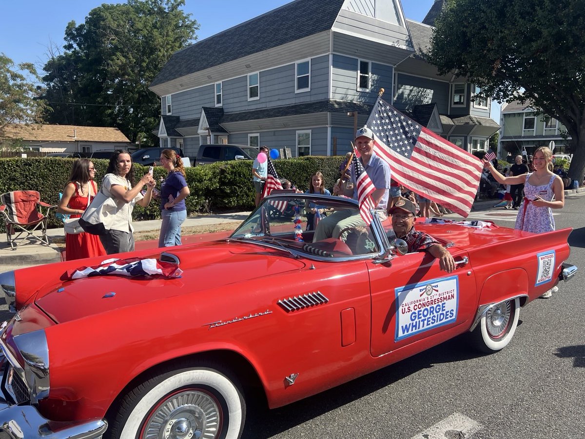 gtwhitesides's tweet image. Great to march in today’s 4th of July parade in Santa Clarita and celebrate the spirit of independence, community, and country. Wishing everyone in CA-27 a safe and joyful Independence Day!