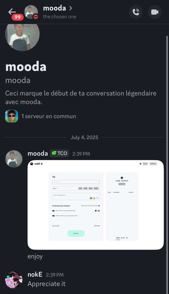 After all these tweets, my only goal was to claim my wager.

After three days of going back and forth on Twitter, Mooda finally paid me. I just wanted to be transparent with you all.