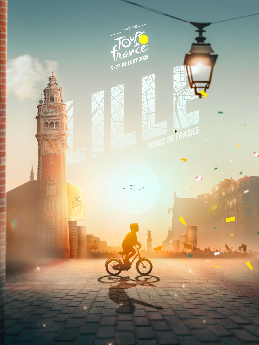👋 See you tomorrow Lille 

👋 À demain Lille

#TDF2025