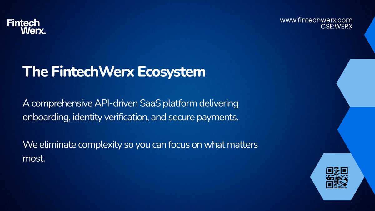 fintechwerx's tweet image. Developer-first architecture with clean APIs, full docs, and sandbox environments.
fintechwerx.com #FintechAPI #DevFriendly
