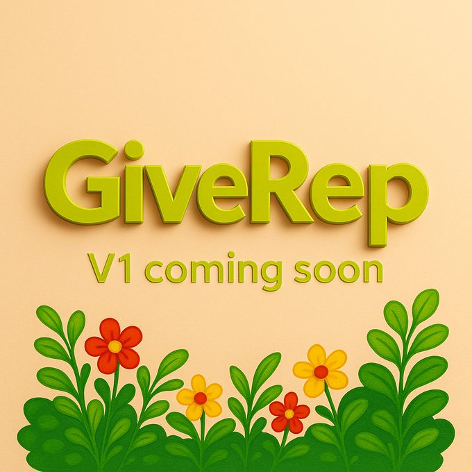 Ssadiq0's tweet photo. Your words. Your actions. Your Rep.
@GiveRep is flipping the script onchain recognition finally feels personal. โจ @SuiboSui
๐ Share knowledge, earn respect
๐ Build a provable rep across Web3
๐ฏ Every interaction counts no noise, just signal #ADYO https://t.co/bWnHZVZuuS