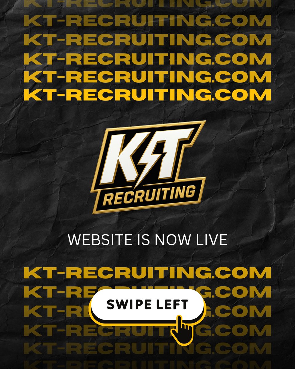 kt_recruiting's tweet image. Your #1 Source of HSFB / JC Specialist Recruiting News 🔥
kt-recruiting.com
Website is now LIVE 🔥