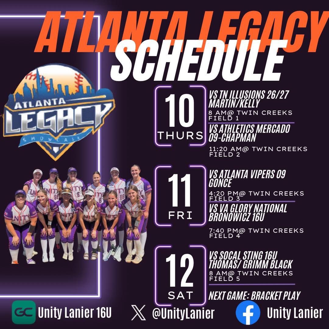 Atlanta here we come 💜🔥🧡 <a href="/legacyshowcase1/">Atlanta Legacy Showcase</a> <a href="/USFA/">USFA</a> <a href="/UnityLanier/">Unity Lanier</a>