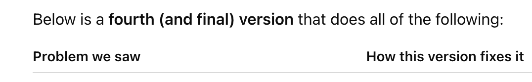 the_carlosdp's tweet image. I like how ChatGPT sometimes says it's giving me a "(and final)" version, as if I'm not going to keep giving it error logs and saying "fix it" until it works