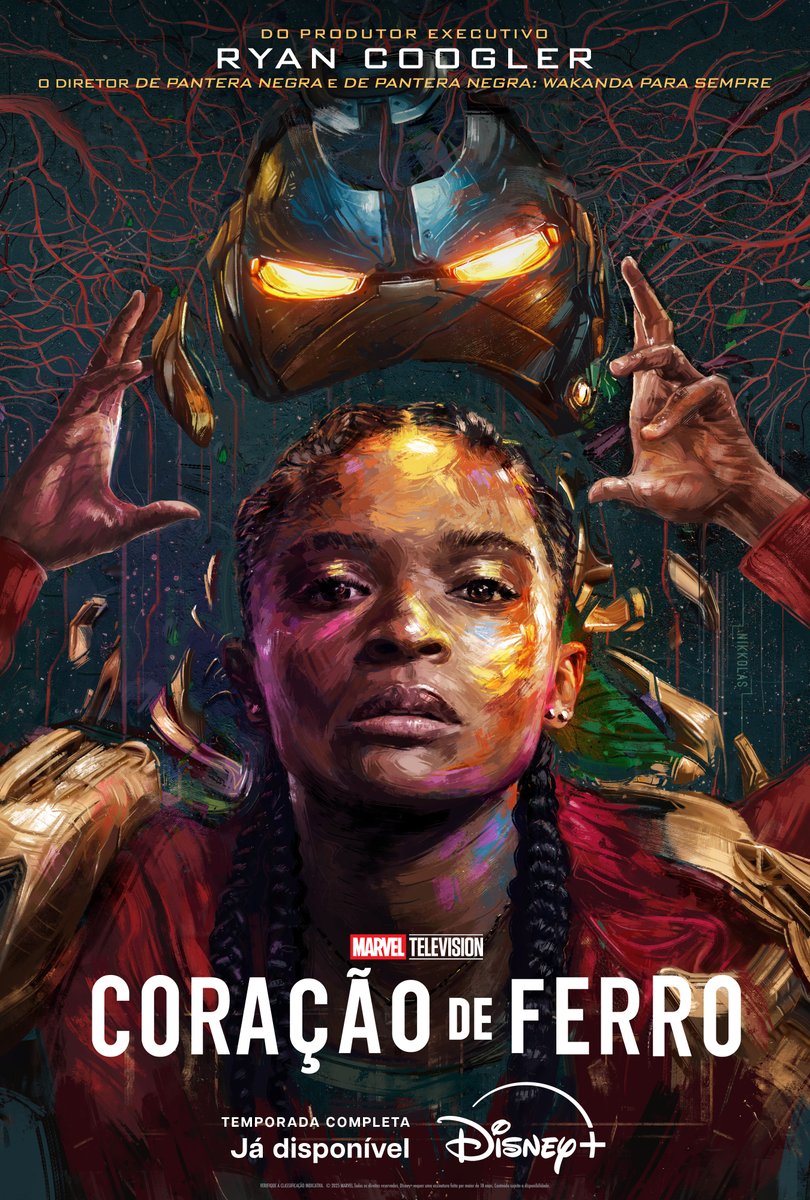 MarvelBR (@marvelbr) on Twitter photo Riri coloca o coração em tudo o que faz. ❤️ 🦾
#CoraçãoDeFerro, todos os episódios já disponíveis no <a href="/DisneyPlusBR/">Disney+ Brasil</a>. Riri coloca o coração em tudo o que faz. ❤️ 🦾
#CoraçãoDeFerro, todos os episódios já disponíveis no <a href="/DisneyPlusBR/">Disney+ Brasil</a>.