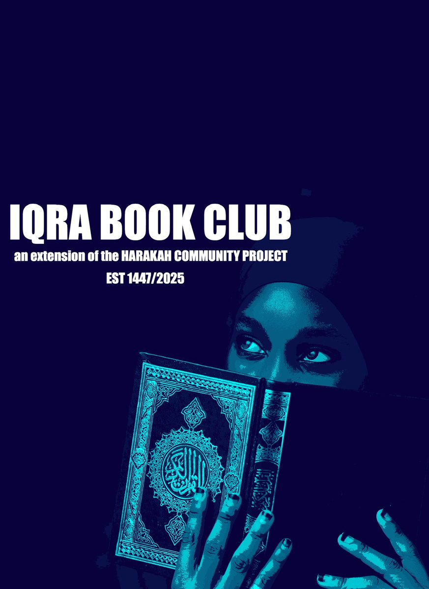 iamprollyali's tweet photo. Just started a Muslim Book Club.
Let’s see where it goes. Alhamdullilah https://t.co/0bcEno3Mmn
