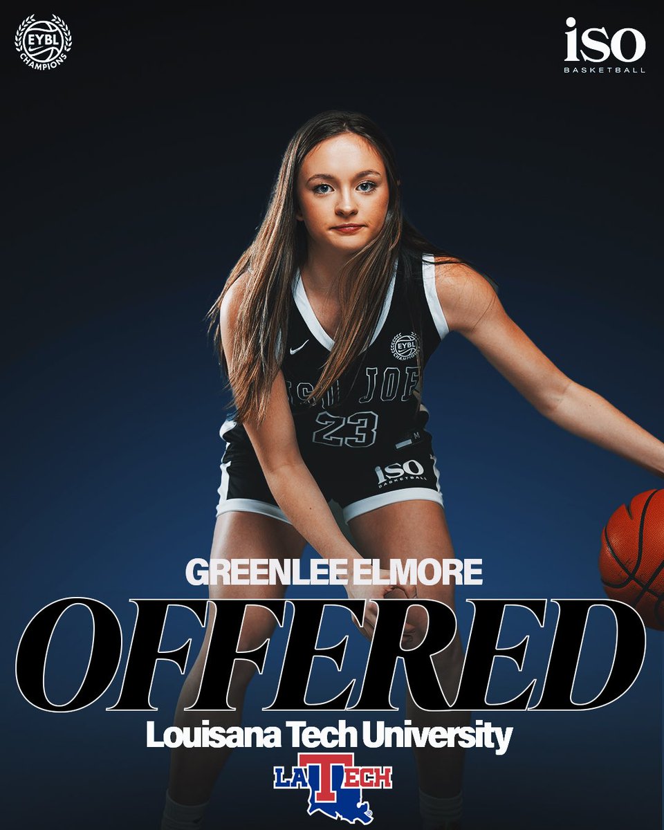 After a great conversation with <a href="/BrookeStoehr/">Brooke Stoehr</a>, I am blessed to have received a scholarship to play at <a href="/LATechWBB/">Lady Techsters</a>!!
<a href="/TheBrandonLove/">Brandon Love</a> <a href="/JaidTaylorLive/">HONCHO 🏁</a> <a href="/TeamIsoGirls/">Iso Basketball Club</a> <a href="/PALadyBruins/">PALadyBruins</a>