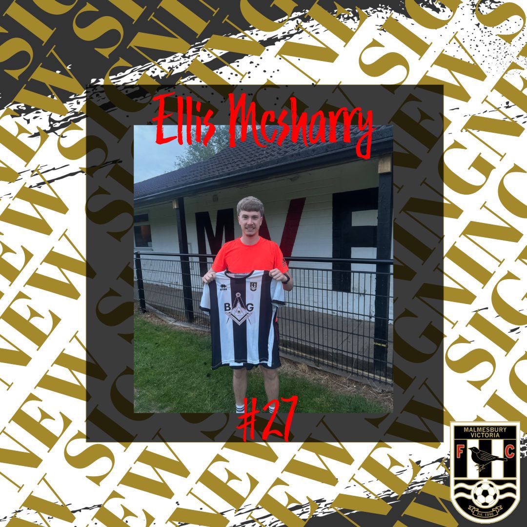 🚨 New Signing!📝⚽️

We’re delighted to announce that Ellis Mcsharry has signed with Malmesbury Vics for the upcoming season! <a href="/EllisMc135/">Little Mac</a> 🔴⚫️

Ellis has previously played at Highworth, Fairford and most recently Chipping Sodbury before finishing the last season with Mani at