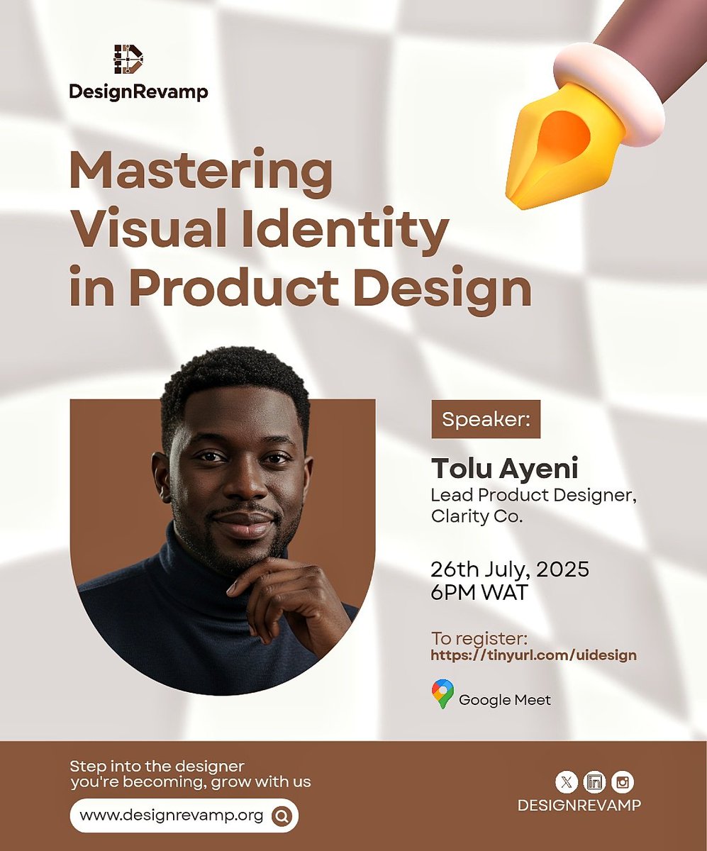crafted_tonye's tweet image. Positioning through design.
Day 3 — Visual identity in product design.
Which version works better for you — brown or purple? 👇🏾