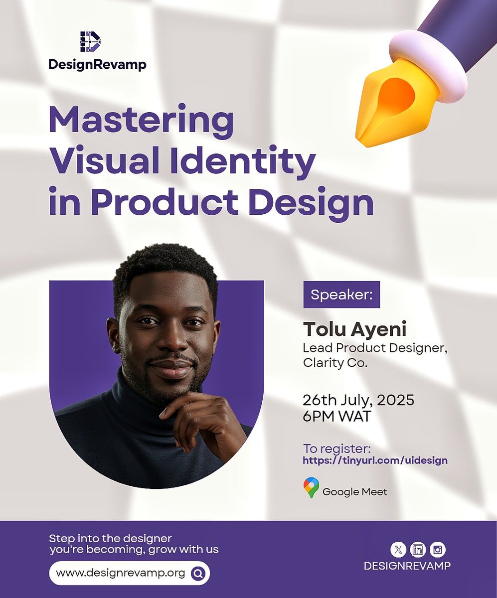 crafted_tonye's tweet image. Positioning through design.
Day 3 — Visual identity in product design.
Which version works better for you — brown or purple? 👇🏾