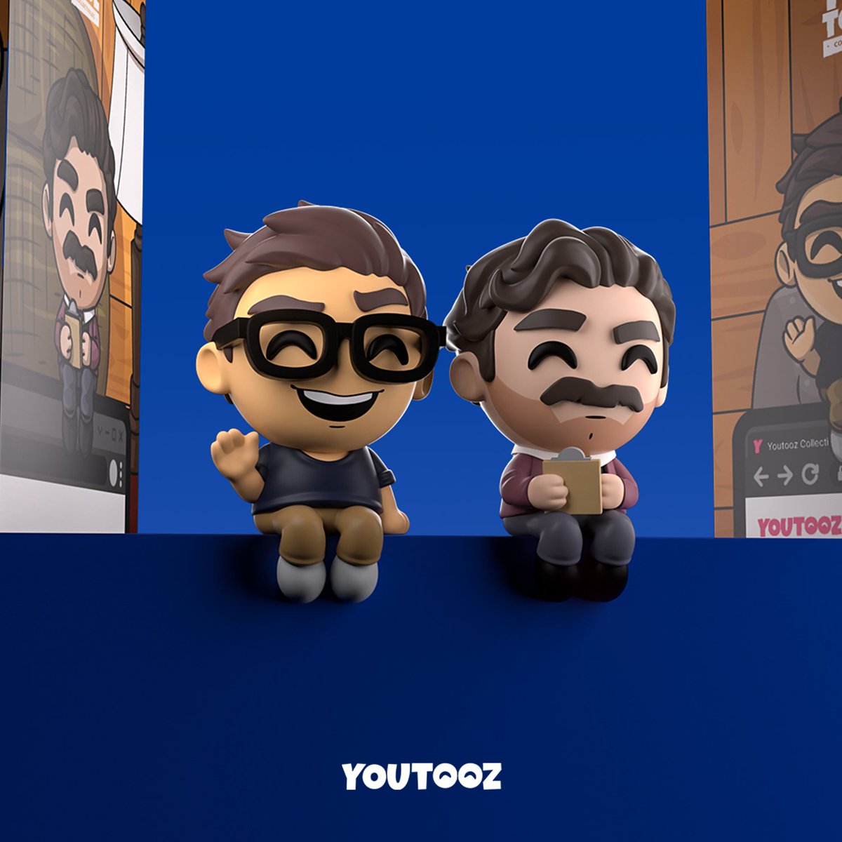 ScottTheWoz's tweet image. Sure..why the hell not?
Two new @youtooz products are launching for pre-order on July 11th! Scott The Woz from "Borderline Forever" and Monitor Buddiez of Scott and his therapist, Jerry Attricks!
If you buy, please don't do anything weird to them.
Please.