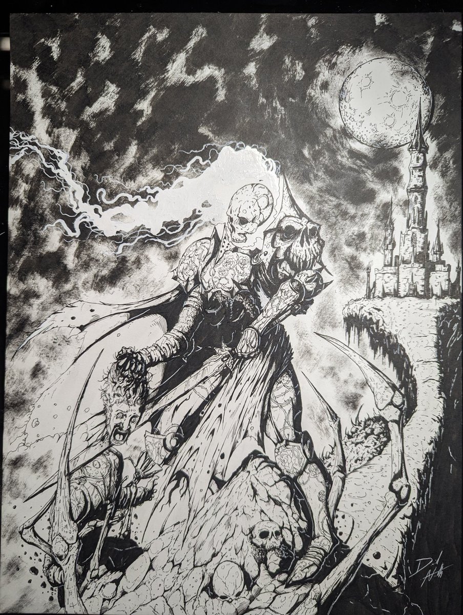 I'm having a sale on all my original art and limited edition prints!  Use code SUMMER at checkout to take 20% off your entire order! 

davidnorthillustration.com/print

#dnd #fantasyart #ttrpg