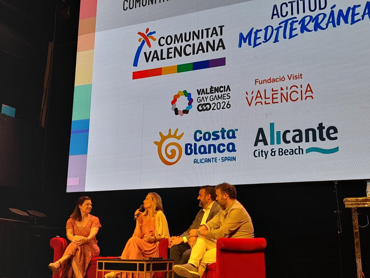 PaulaLlobet's tweet photo. #València se ha consolidado como un destino LGTBQ+ reconocido por su carácter abierto, inclusivo y mediterráneo. 
València será la primera ciudad española que celebre los #GayGames, uno de los eventos más importantes a nivel internacional para este colectivo. https://t.co/N0Ev3o1YIg