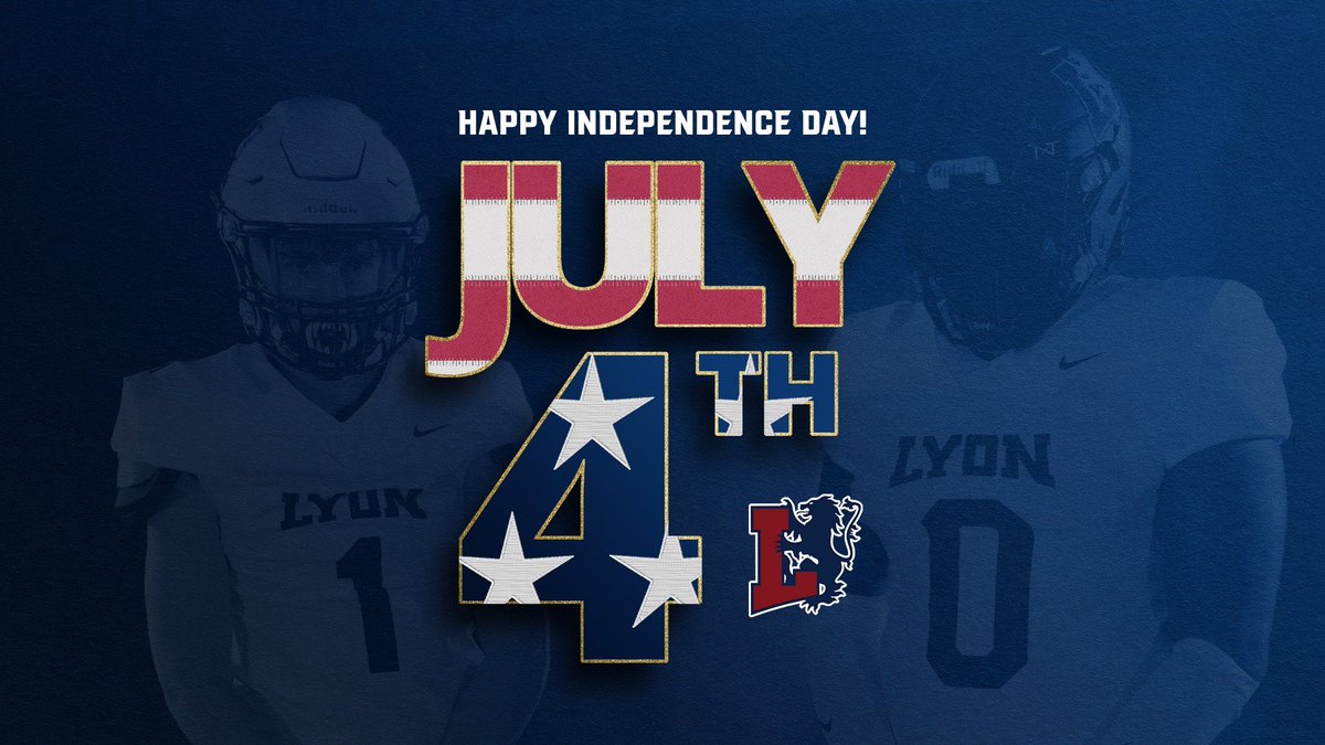 Happy 4th of July! <a href="/CoachPaider/">Andy Paider</a> <a href="/LyonHBC/">Chris Douglas 🏈</a> <a href="/CoachJonesLyon/">Matt Jones</a>
