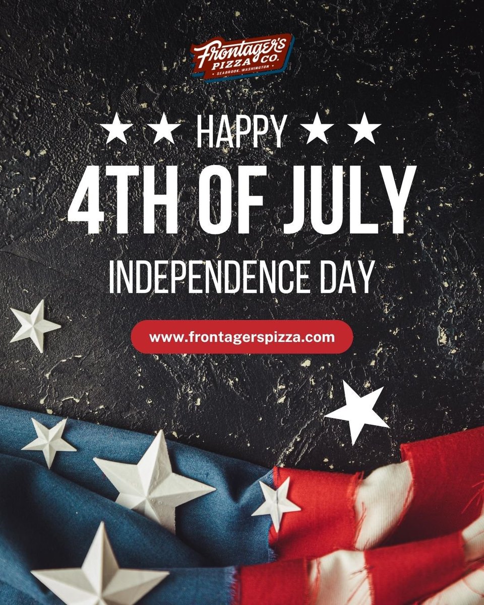 frontagerspizza's tweet image. Happy 4th of July! Celebrate with a Frontagers pizza—perfect for your holiday table. Order your favorites today!

Visit 👉frontagerspizza.com

#FrontagersPizza #July4th #PacificBeachWA #PizzaTime