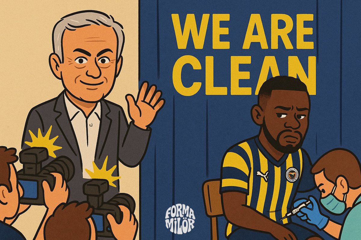 YAZ, YAZDIR, SUSMA! 

#FenerbahceIsNotClean