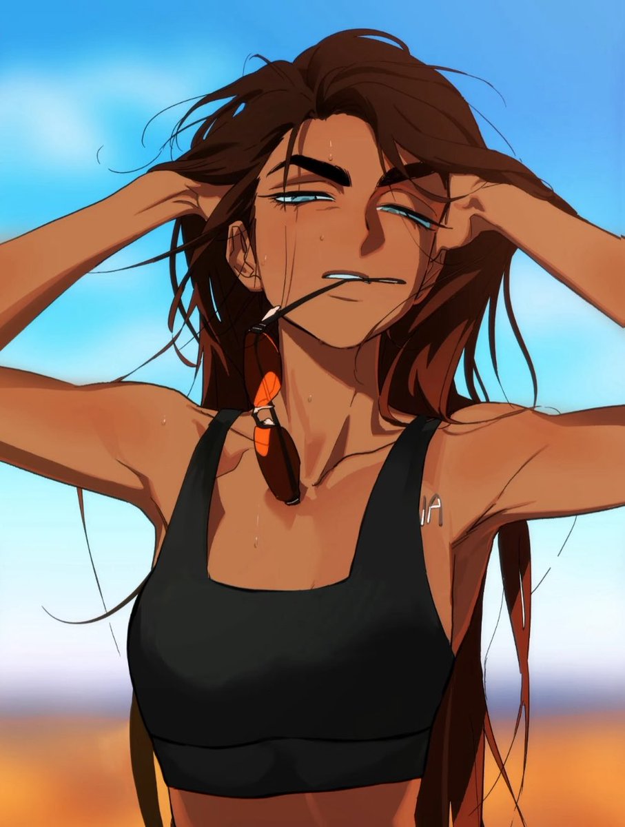 Wattson_87's tweet image. ……想画想看塞尔达paro……家产ivti两位是什么设定我还没想到,但hyuna绝对适合做格鲁德族,只是看到她和urbosa放在一起我就觉得肯定二位相性很高。
以及Till被迫穿格鲁德的女装这种剧情我其实也挺想看的。