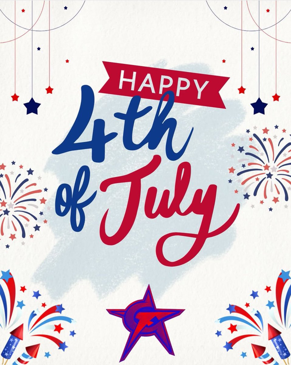 Happy 4th from all of us at CheerForce! 💙❤️