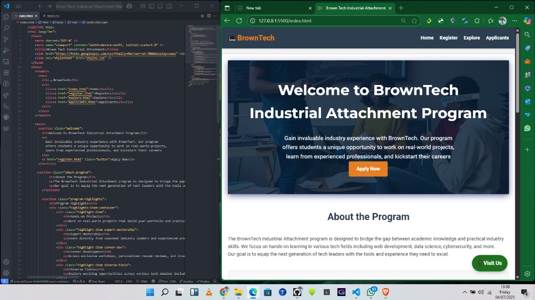 IDBrownie's tweet image. Building websites, building dreams💻💻😎
#Coding 
#browncode
#webdeveloper 
#WebsiteDevelopment 
#FrontEndDeveloper 
#Tech