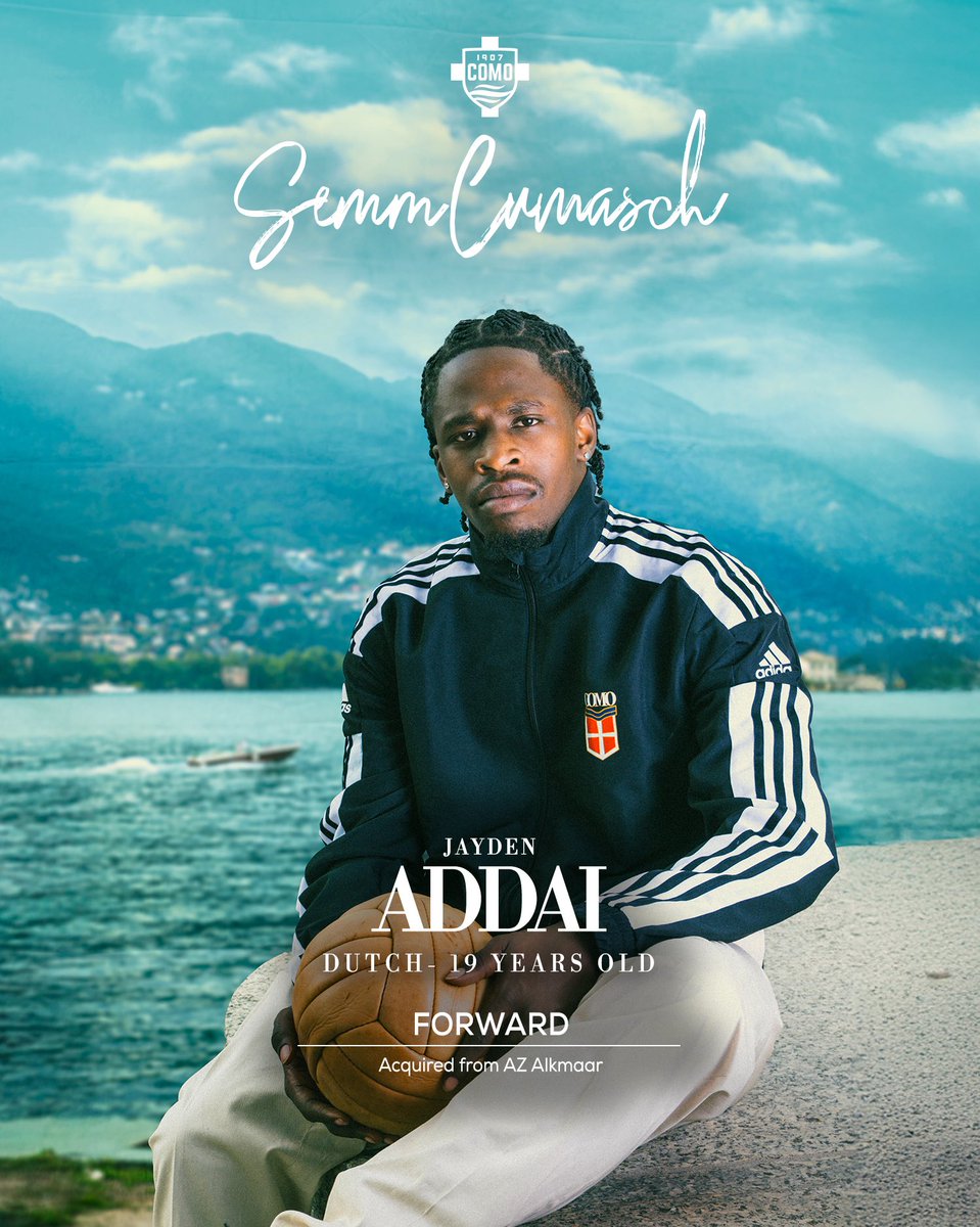 🚨|O Como contratou Jaydem Addai, do AZ, por 14M de Euros.