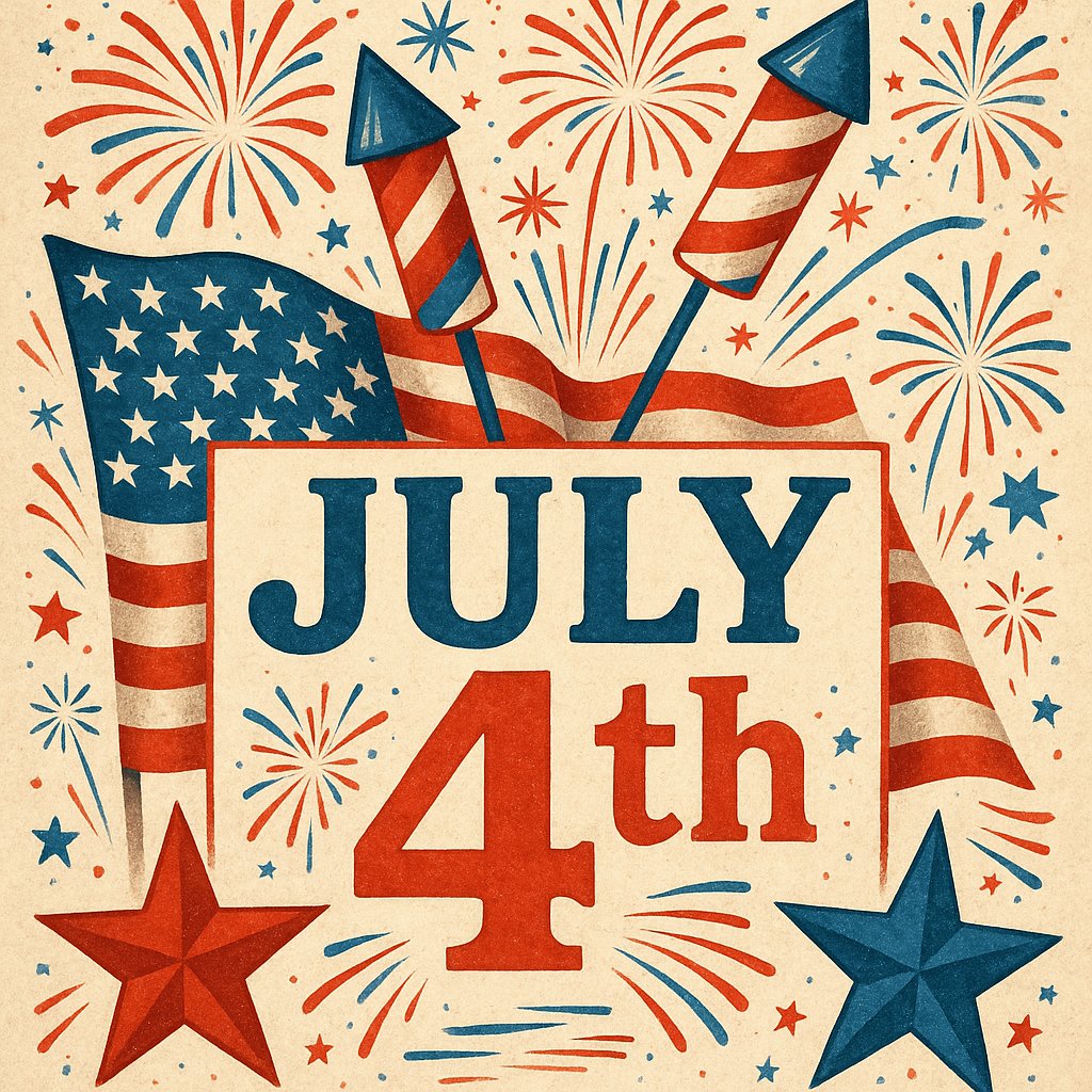 🎆 Celebrate freedom, unity, and the spirit of independence! Wishing everyone a joyful and safe July 4th❣️ 🇺🇸 #IndependenceDay #July4th #USA