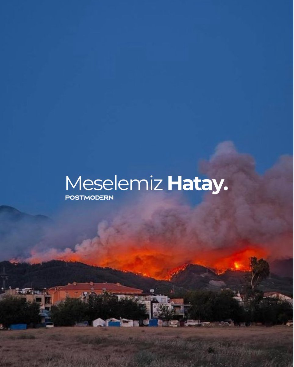 arkadaşlar evler yanmaya başlamış yardım lazımm #HatayYanıyor