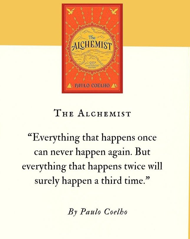 Everyone’s chasing gold. Few chase their personal legend.
The Alchemist is more than a novel — it’s a map for turning dreams into reality.
Read it when you feel lost. It’ll remind you what you’re here for.

📚 ~100dh | Delivered anywhere in Morocco 🇲🇦