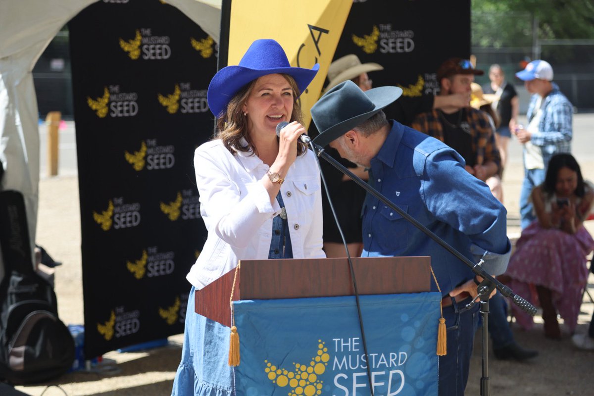 Danielle Smith (@abdaniellesmith) on Twitter photo Earlier today I attended The Mustard Seed’s Stampede event along with my colleagues Jason Nixon <a href="/JasonNixonAB/">Jason Nixon</a> and Justin Wright <a href="/real_jtwright/">Justin Wright</a> to meet the dedicated team of staff making a real difference in the lives of vulnerable Calgarians.
Their compassion and commitment Earlier today I attended The Mustard Seed’s Stampede event along with my colleagues Jason Nixon <a href="/JasonNixonAB/">Jason Nixon</a> and Justin Wright <a href="/real_jtwright/">Justin Wright</a> to meet the dedicated team of staff making a real difference in the lives of vulnerable Calgarians.
Their compassion and commitment