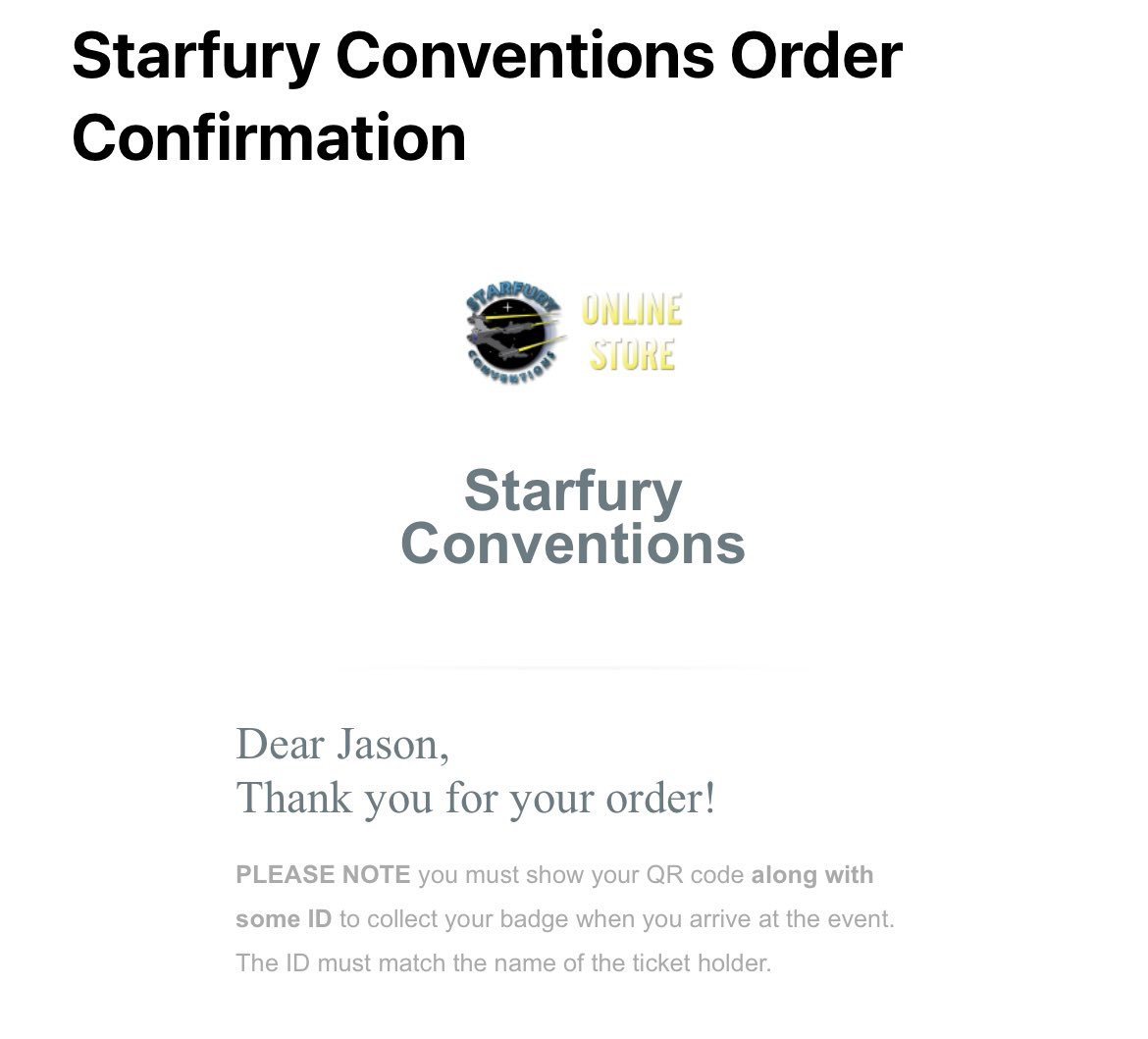 All booked <a href="/starfuryevents/">Starfury Conventions</a> <a href="/SeanHarry/">Sean Harry</a> can’t wait to see everyone there!