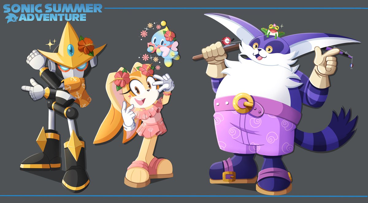 jenuilar's tweet photo. Here are Part 1 of my Sonic Summer Character line ups 👀✨

#sonic #SonicTheHedgehog #sonicfanart #fanart https://t.co/8SjPELol2S